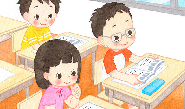 『小学算数』2年、3年（L：日本文教出版 AD+D：monocri）