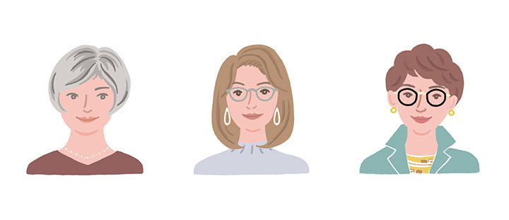 【お仕事】『ハルメク』健康と暮らしカット