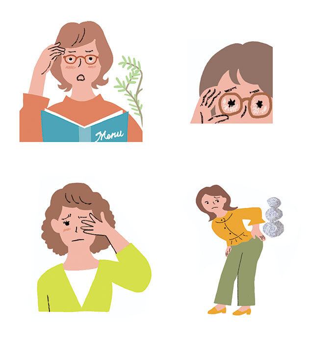 【お仕事】ハルメク健康と暮らしカット