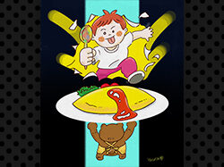 JILLA展2023 〜檸檬 lemon〜『どうしてもオムライスが食べたい』／JILLA Exhibition 2023 -Lemon Lemon- “I really want to eat omelette”