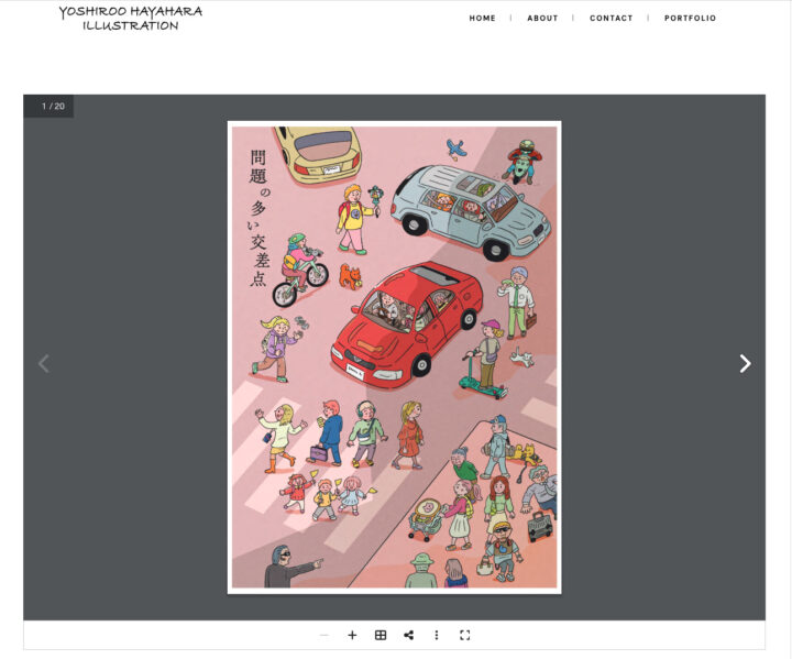 【ポートフォリオ】2410 PORTFOLIOYOSHIROO HAYAHARA ILLUSTRATION