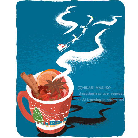 女子栄養大学出版月刊誌「栄養と料理」12月号 挿絵