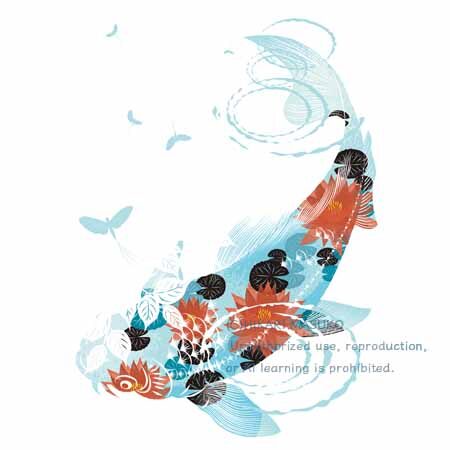 オリジナル作品 鯉