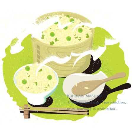 オリジナル作品　豆ごはん　追加