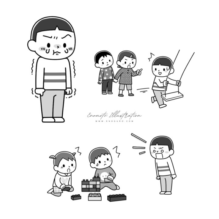 小学館「新 幼児と保育」イラスト榎本はいほ