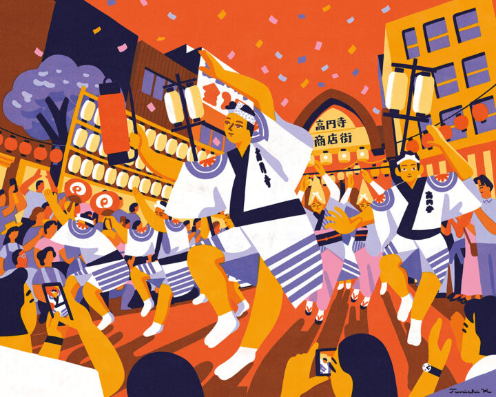 『アサヒ 十六茶』の2026年夏に向けたキャンペーン「日本全国16チャーーージ祭り!!」のイラストを担当しました