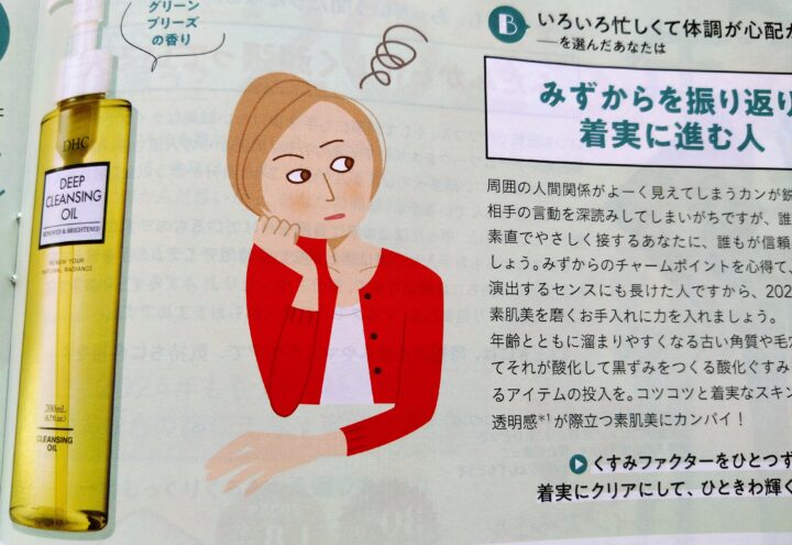 DHC会報誌イラスト