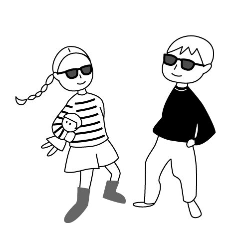 イラスト〜きょうだい〜