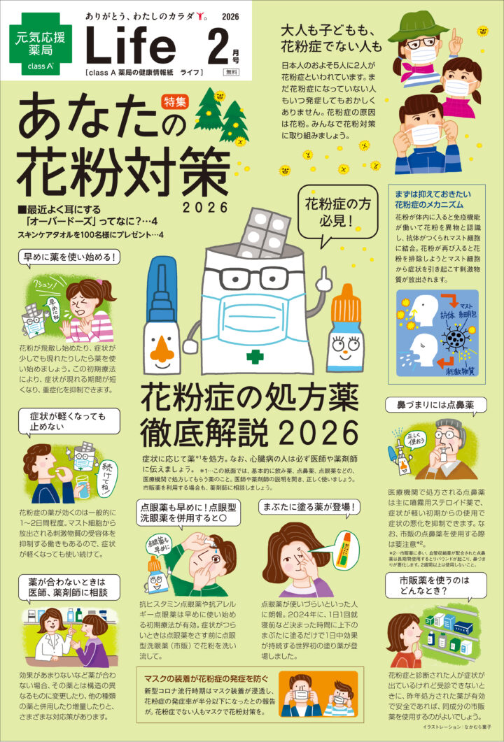 薬局情報誌挿絵