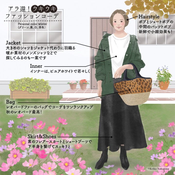 アラ還 ！ウキウキファッションコーデ