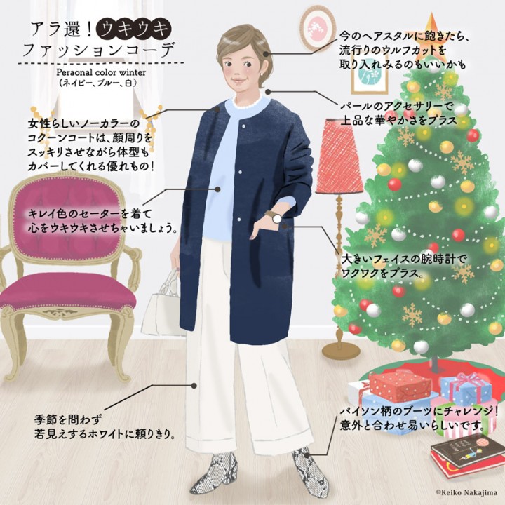 アラ還 ！ウキウキファッションコーデ