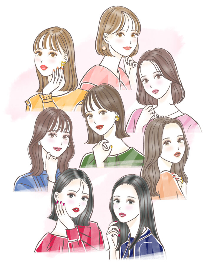 パーソナルカラー×性格 春顔メイク診断