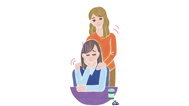 健康保険組合連合会様『すこやか健保』vol.924 連載 第8回コラム挿絵イラスト