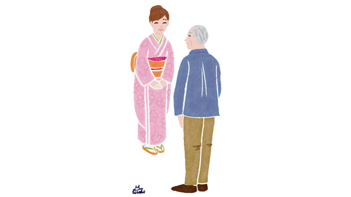 健康保険組合連合会 冊子『すこやか健保』コラム挿絵イラスト制作｜人物イラスト