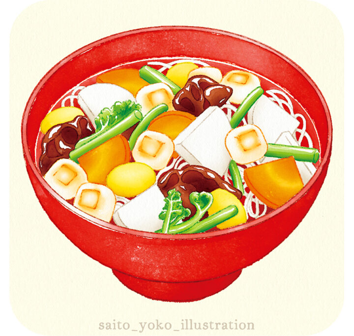 パンフレット・郷土料理のイラスト-3