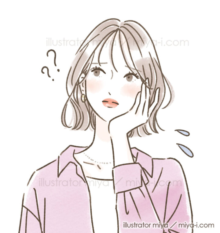 イラストレーターmiya／女性・イラスト・おしゃれ・ヘアケア・美容・お悩み