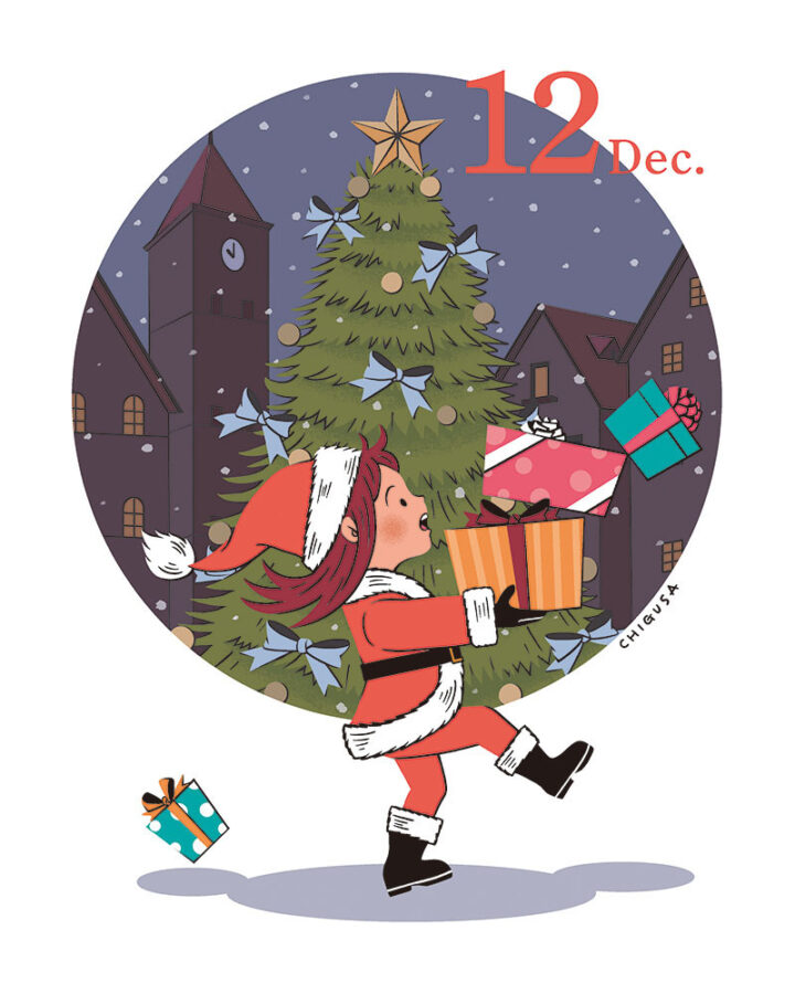 冬の子どもたち_12月(オリジナル)