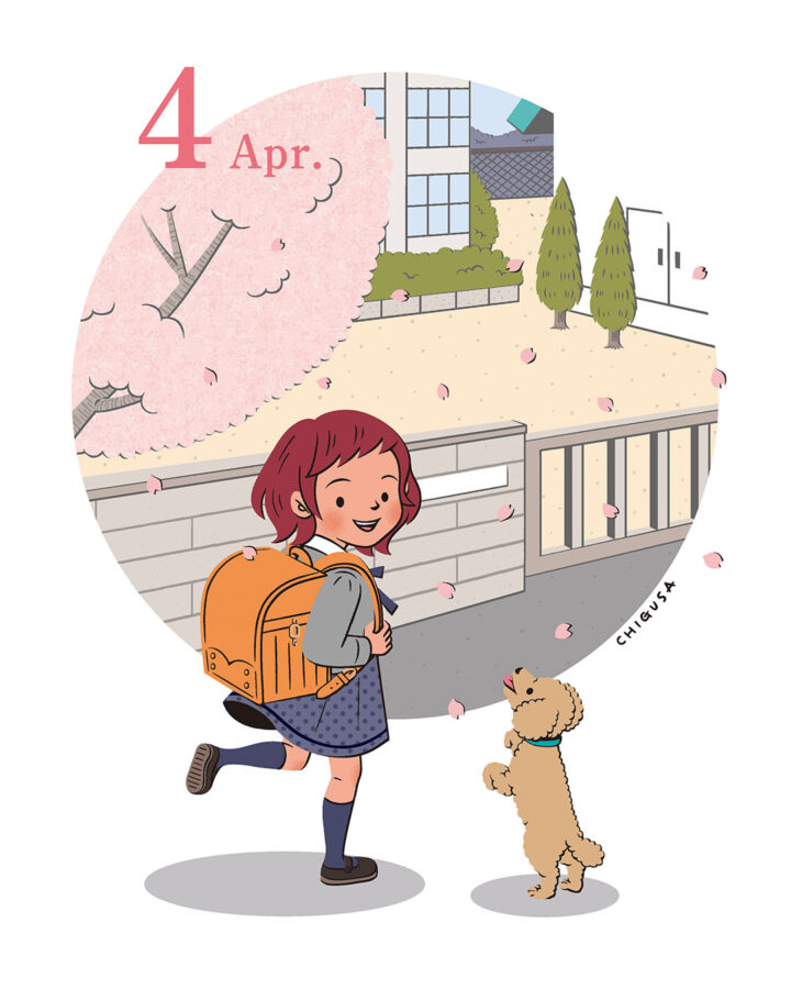 春の子どもたち_4月