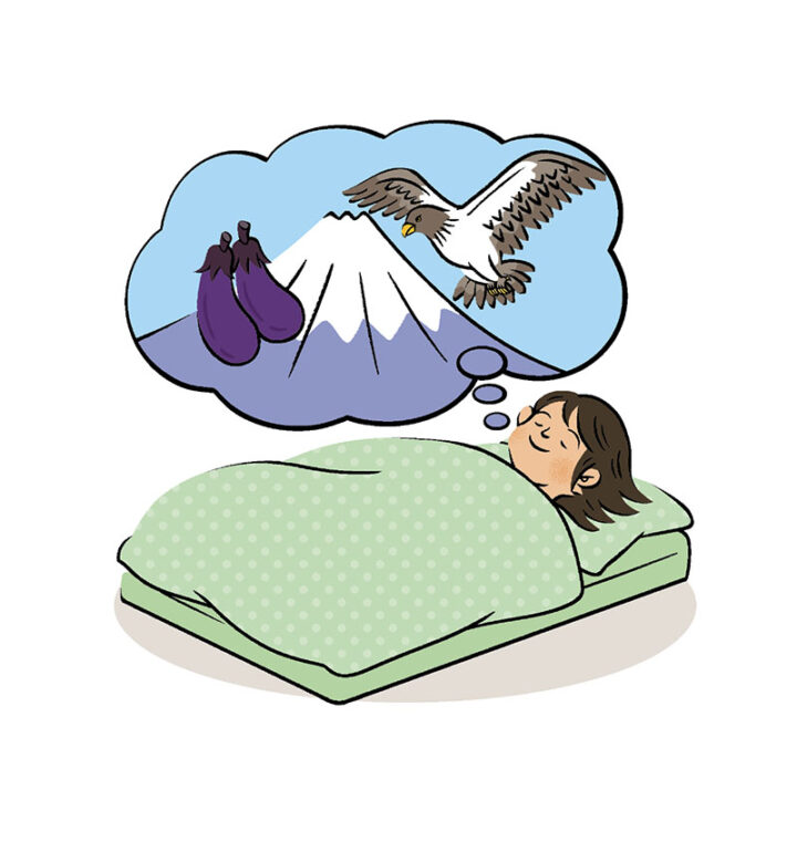 理論社『季節のことば 冬』/初夢