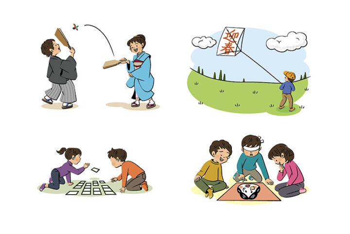 理論社『季節のことば 冬』/冬の遊び