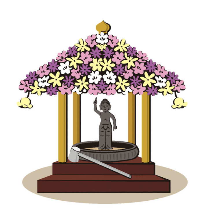 理論社『季節のことば　春』／灌仏会