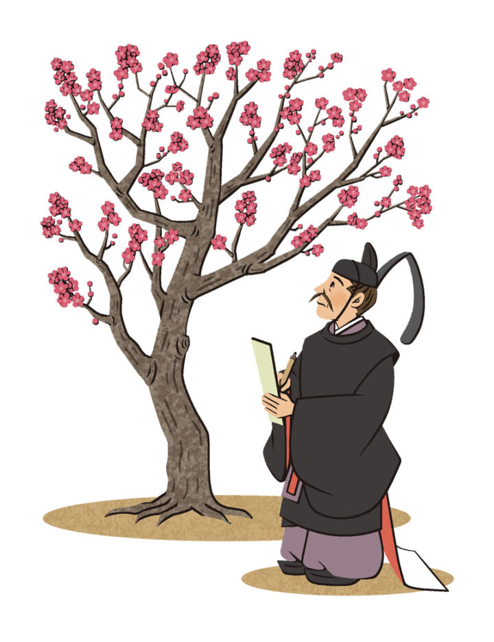 理論社『季節のことば　春』／菅原道真と太宰府天満宮の飛梅