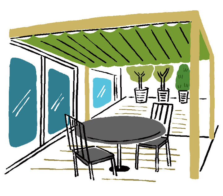 雑誌「HOUSING」挿絵8