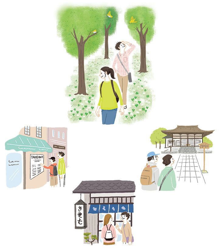 春のご近所さんぽ
