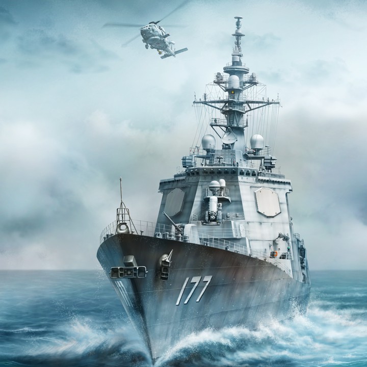 海上自衛隊 護衛艦あたご - イラストレーターズ通信