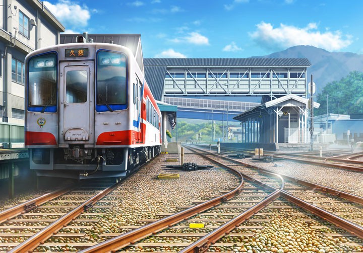 創藝社　ライトノベル『鉄道ダンシ』カバー画