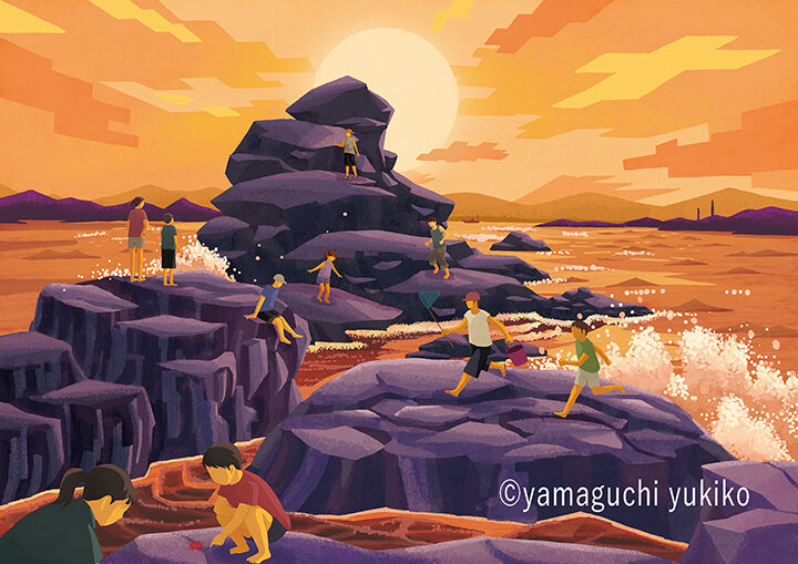 夕陽（オリジナル）