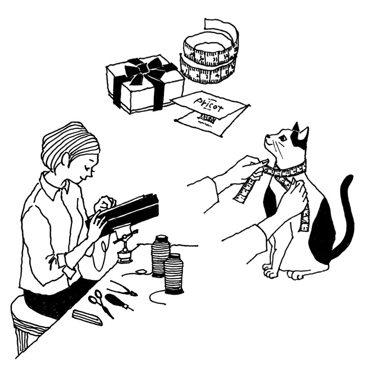 ペット用品会社HP用イラスト