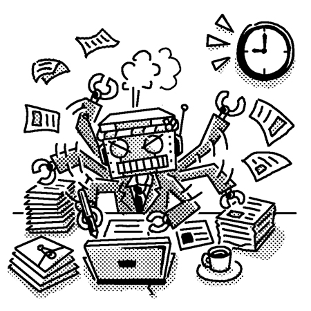 社内報　挿絵