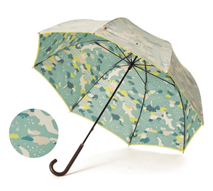 晴雨兼用傘のテキスタイル図案