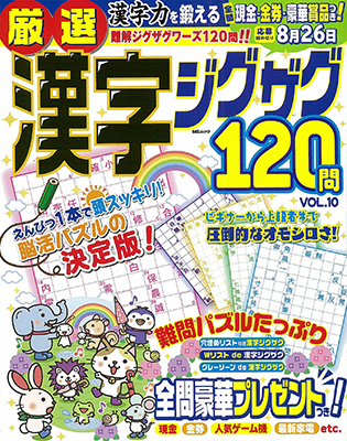 メディアソフト「厳選漢字ジグザグ120問 Vol.10」