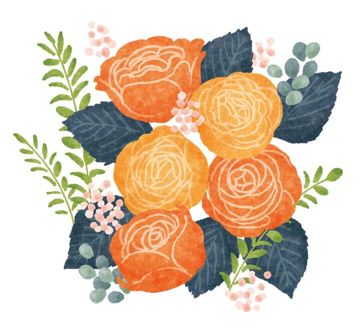 秋の花束