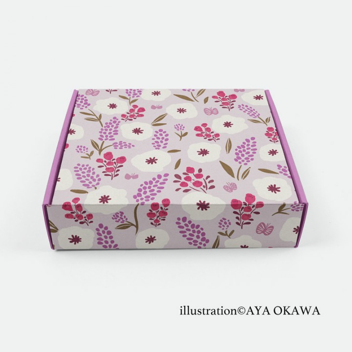 パッケージデザイン・花イラスト