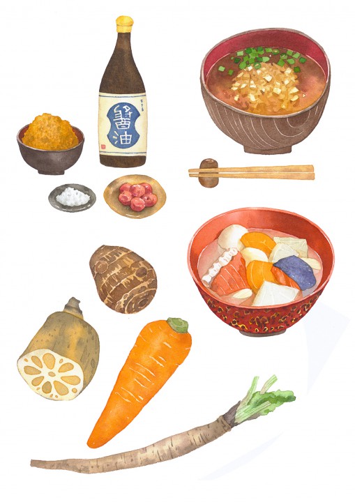 「凛」内ページイラスト