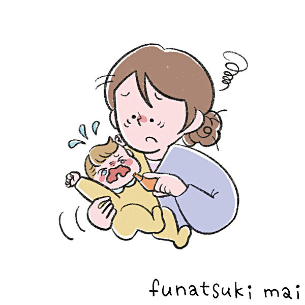 Happy-Noteマタニティ＆ベビー 2026 vol.34「CHIBOJI」商品説明用カットイラスト