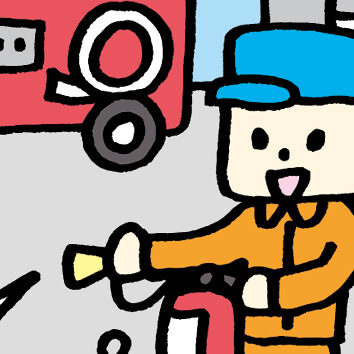 マガジン・マガジン「まちがいさがしメイト2019年5月号」出題イラスト