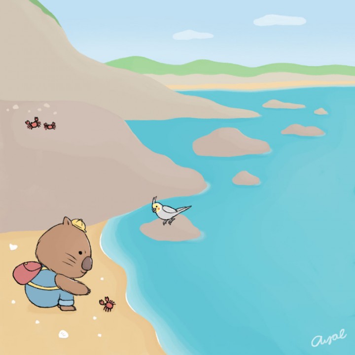 【タロくんとピーちゃんから】〜海の探検〜