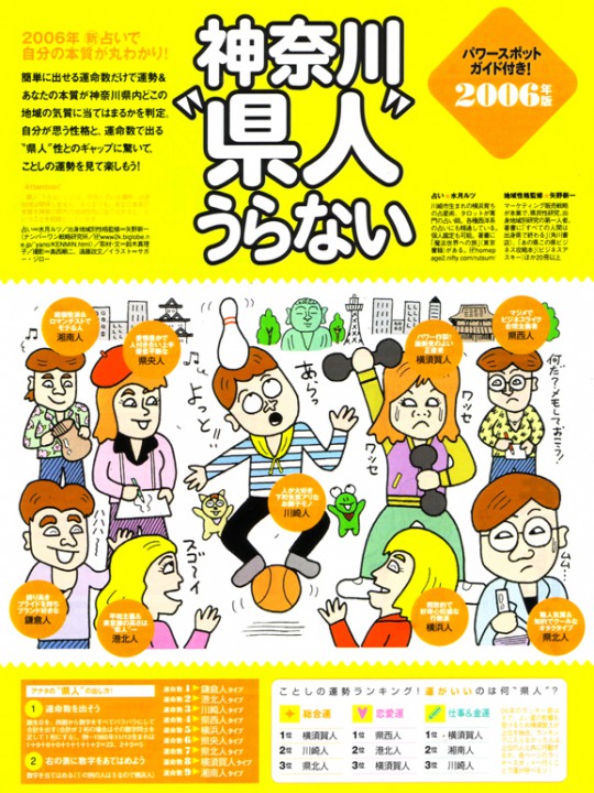  雑誌扉絵、横浜ウォーカー(角川書店)