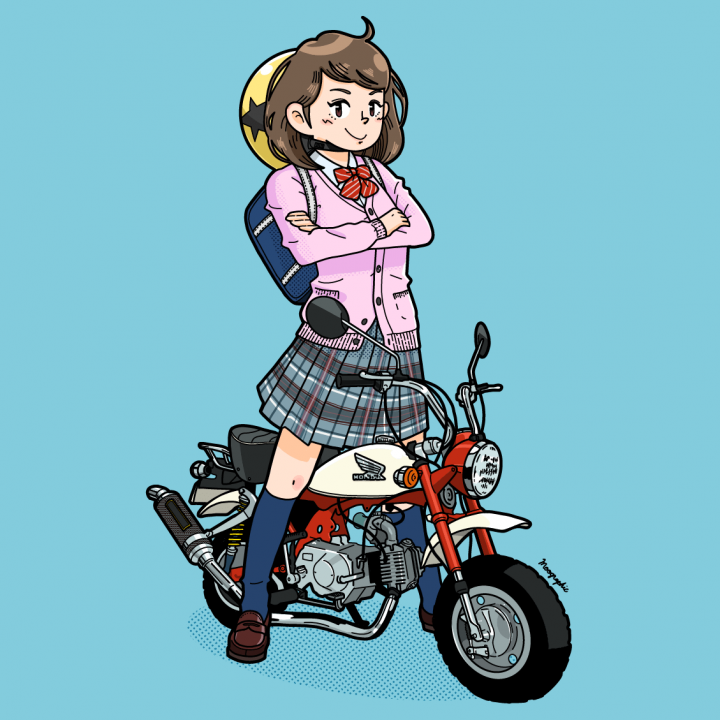 Biker girl