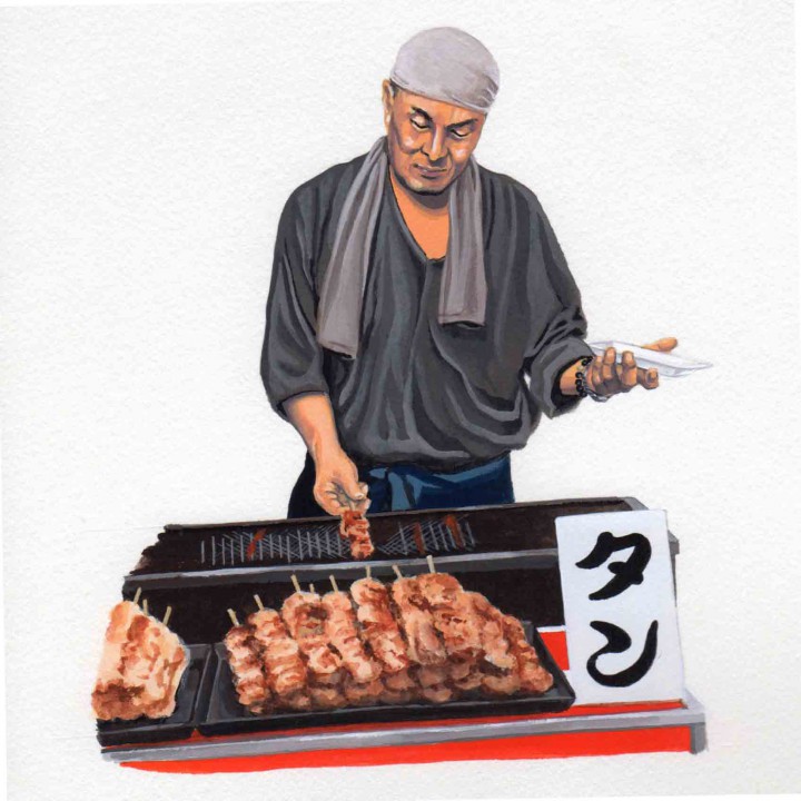 ILLUSTRATION 2015年12月号　挿絵