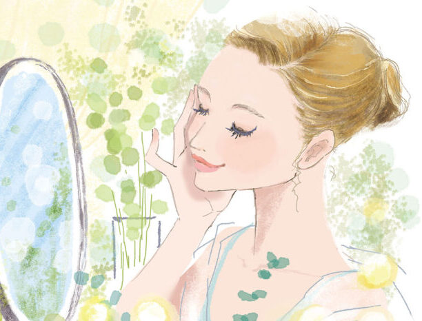 雑誌『からだにいいこと』特集扉　イメージイラスト