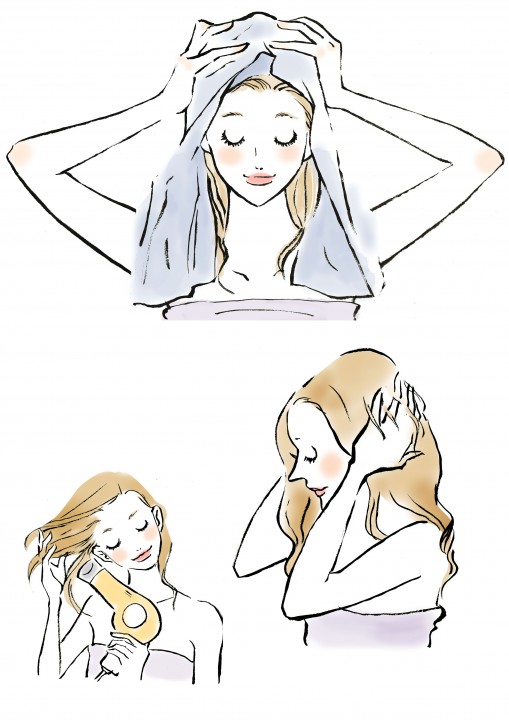 ヘアケア製品　使い方ガイド