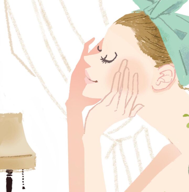 ナイトケア　イメージイラスト