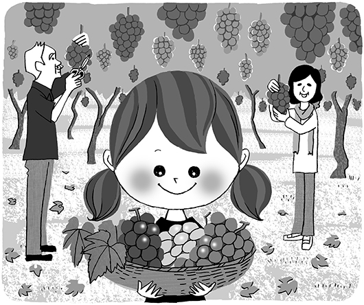 月間子育て雑誌『灯台』コラム挿絵9月号