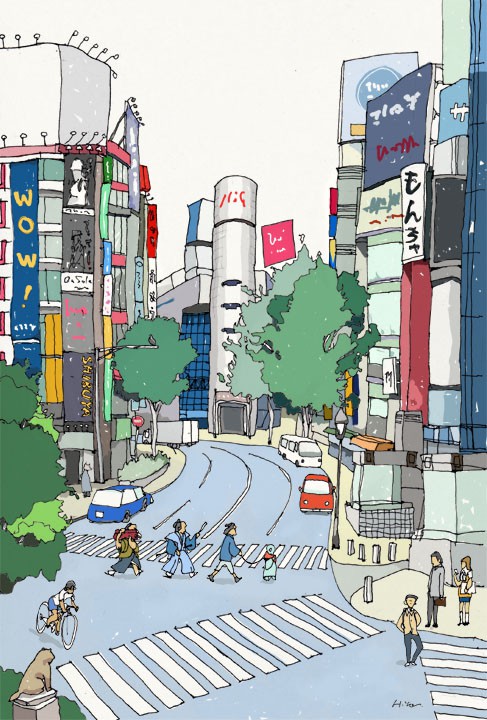 東京 渋谷「しばられ地蔵」