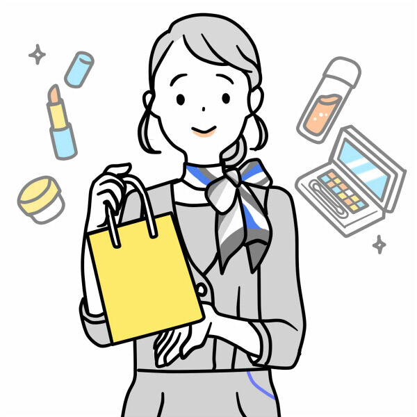 （株）中部国際空港旅客サービス 採用サイト　職種イラスト